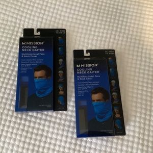 Mission Cooling Neck Gaiter [2] unisex Blue